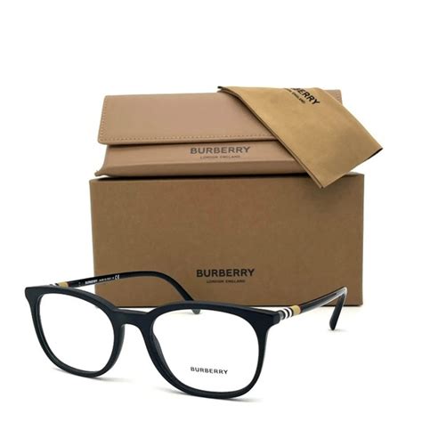 Burberry™ BE2266 3464 54 Matte Black Eyeglasses 